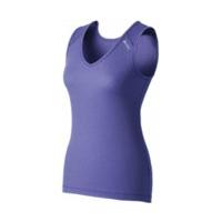 Odlo Singlet V-Neck Cubic Women (140291) blue iris / deep blue