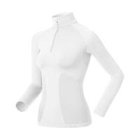 Odlo Shirt l/s 1/2 zip Evolution Warm Women white