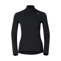 Odlo Shirt l/s Turtle Neck 1/2 Zip Warm Women (152001) black