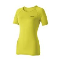 odlo shirt ss crew neck evolution x light women 182041 lime punch