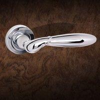 OE-173-CP Rochester Old English Lever on Rose - Polished Chrome