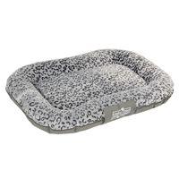 oekobed dog pillow in plush leopard print size m 100 x 70 x 15 cm l x  ...