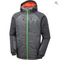 oex mens nevis insulated jacket size xs colour oex grey
