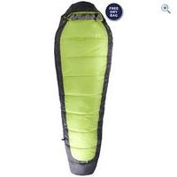 oex roam 100 sleeping bag colour chartreuse grey