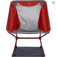 oex ultra lite camping chair colour red and grey