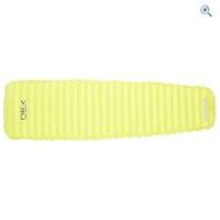 oex fulcrum ev inflatable sleeping mat colour lime