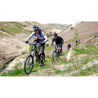 off piste guided mountain bike ride trek for two in wales