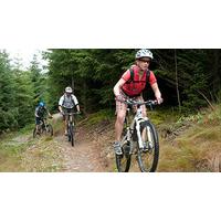 off piste guided mountain bike ride trek in wales