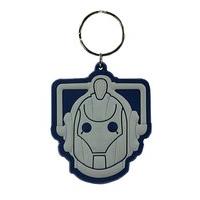 Official Doctor Who Cyberman Rubber Keyring