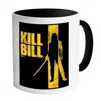 Official Kill Bill Vol 1 Distressed Yellow Logo Mug