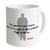 Official The Wire - Play Or Get Played Mug