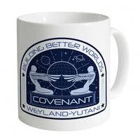 Official Alien: Covenant Building Better Worlds Monochrome Mug