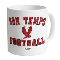 official true blood bon temps football mug
