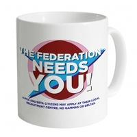 official blakes 7 mug federation