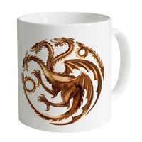 Official Game of Thrones - House Targaryen Metallic Mug