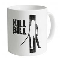 Official Kill Bill Vol 1 Distressed Dark Logo Mug