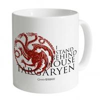 Official Game Of Thrones Stand Behind House Targaryen Mug