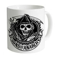 official sons of anarchy reaper banner mug