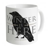 Official Game Of Thrones Winter is Here Raven Mug