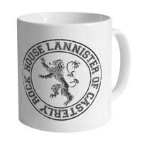 official game of thrones house lannister mug
