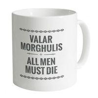 official game of thrones valar morghulis mug