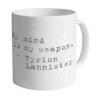 Official Game of Thrones - My Mind Quote Organic Mug