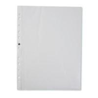 Office A4 Punched Pocket Polypropylene Open Top and Side 40 Micron