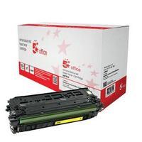 office remanufactured hp cf362a 508a yellow yield 5 000 pages laser