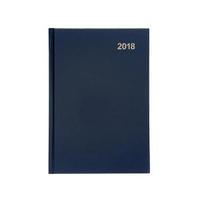 Office 2018 Diary Week to View A5 Blue 939509