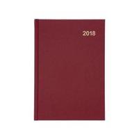 Office 2018 Diary 2 Days to Page A5 Red 939468