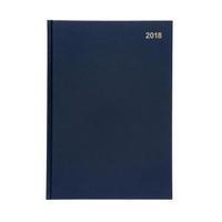 Office 2018 Diary Week to View A4 Blue 939436