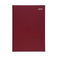 Office 2018 Diary Day to Page A4 Red 939402