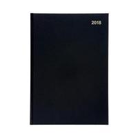 Office 2018 Diary 2 Days to Page A4 Black 939387