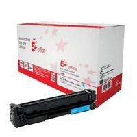 Office Remanufactured HP CF401A 201A Cyan Yield 1, 400 Pages Laser