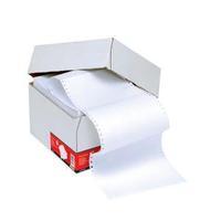 office listing paper 1 part perforated 60gsm 11inchx241mm plain 2000