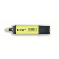 Office Highlighter Chisel Tip 1-5mm Line Yellow Pack 12 296247