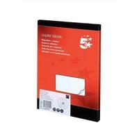 Office Multipurpose Labels Laser 24 per Sheet 70x37mm White 2400