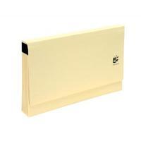 Office De Luxe Expanding File with Flap 19 Pockets A-Z Foolscap Buff