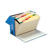 Office Foolscap Expanding Box File 19 Pockets A-Z W374xD134xH253mm