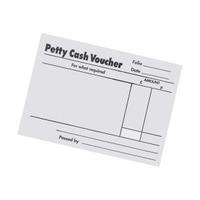 Office Petty Cash Pad 160 Pages 88x138mm Pack 5 330631