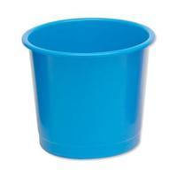 office waste bin polypropylene 14 litres d304xh254mm blue 330879