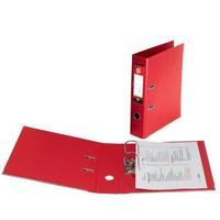 Office A4 Lever Arch File Polypropylene Capacity 70mm Red Pack of 10