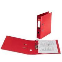 office a4 lever arch file polypropylene capacity 70mm red pack of 10