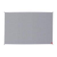 Office Felt Noticeboard with Fixings and Aluminium Trim W1200xH900mm