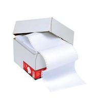 Office Listing Paper 1-Part Microperforated 70gsm 12inchx235mm Plain