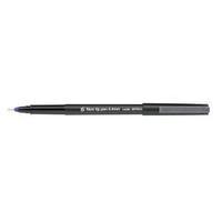 Office Fibre Tip Pen Medium 0.7mm Tip 0.4mm Line Blue Pack 12 397964
