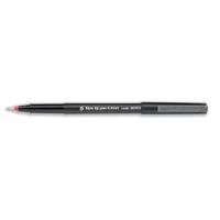 office fibre tip pen medium 07mm tip 04mm line red pack 12 397972