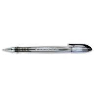 office grip ball pen 10mm tip 04mm line black pack of 20 423598