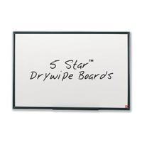 Office Drywipe Board Lightweight with Fixing Kit and Detachable Pen