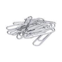 office paperclips metal large 33mm plain pack 1000 503379